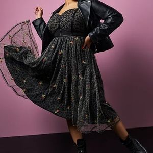 COPY - Betsey  Johnson dress black skater dress 12